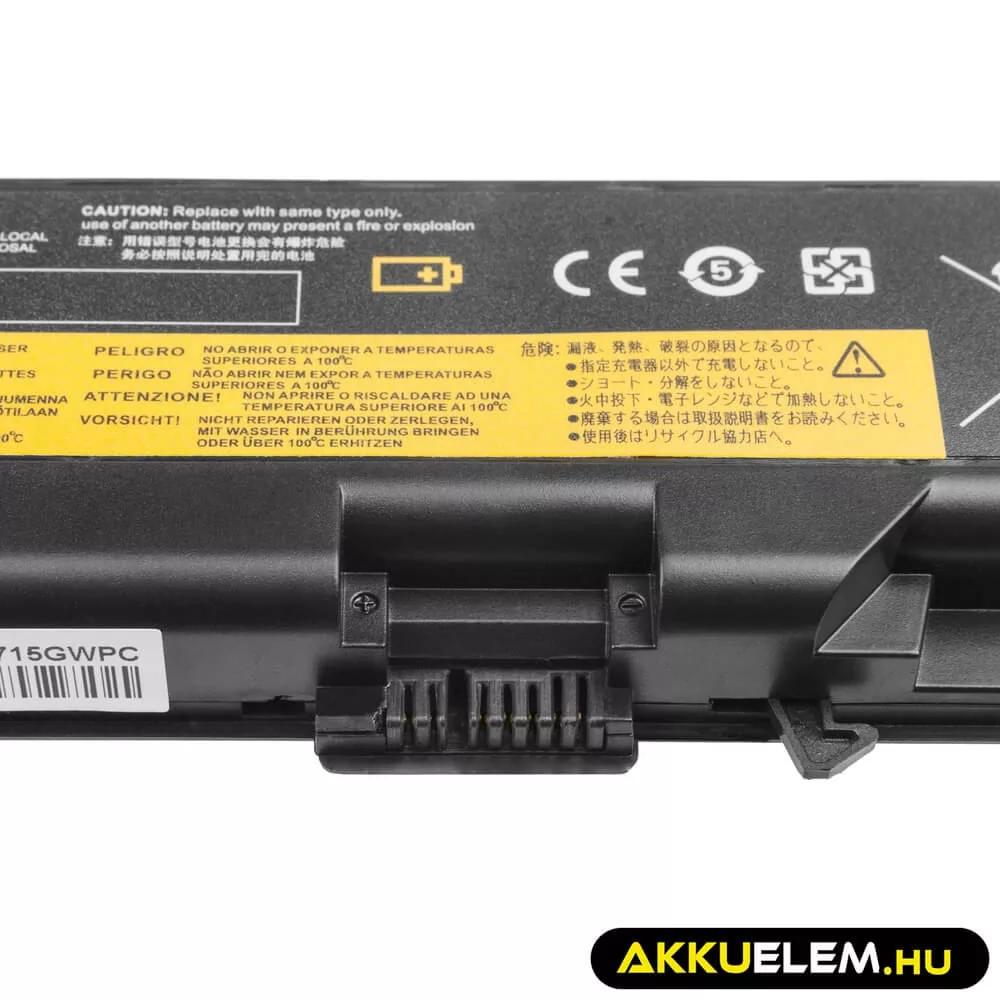 Utángyártott laptop akkumulátor PRO 45N1001 Lenovo ThinkPad L430 T430i L530 T430 T530 T530i