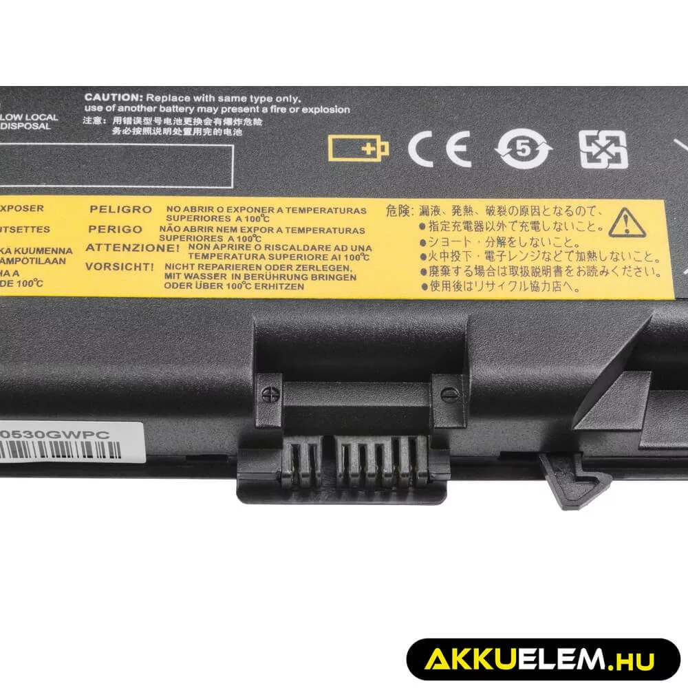 Utángyártott laptop akkumulátor PRO 45N1001 Lenovo ThinkPad L430 T430i L530 T430 T530 T530i