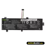 Utángyártott laptop akkumulátor L15C2PB3 L15L2PB4 L15M2PB3 L15S2TB0 Lenovo Ideapad 310-15IAP 310-15IKB 310-15ISK 510-15IKB 510-15ISK - GreenCell