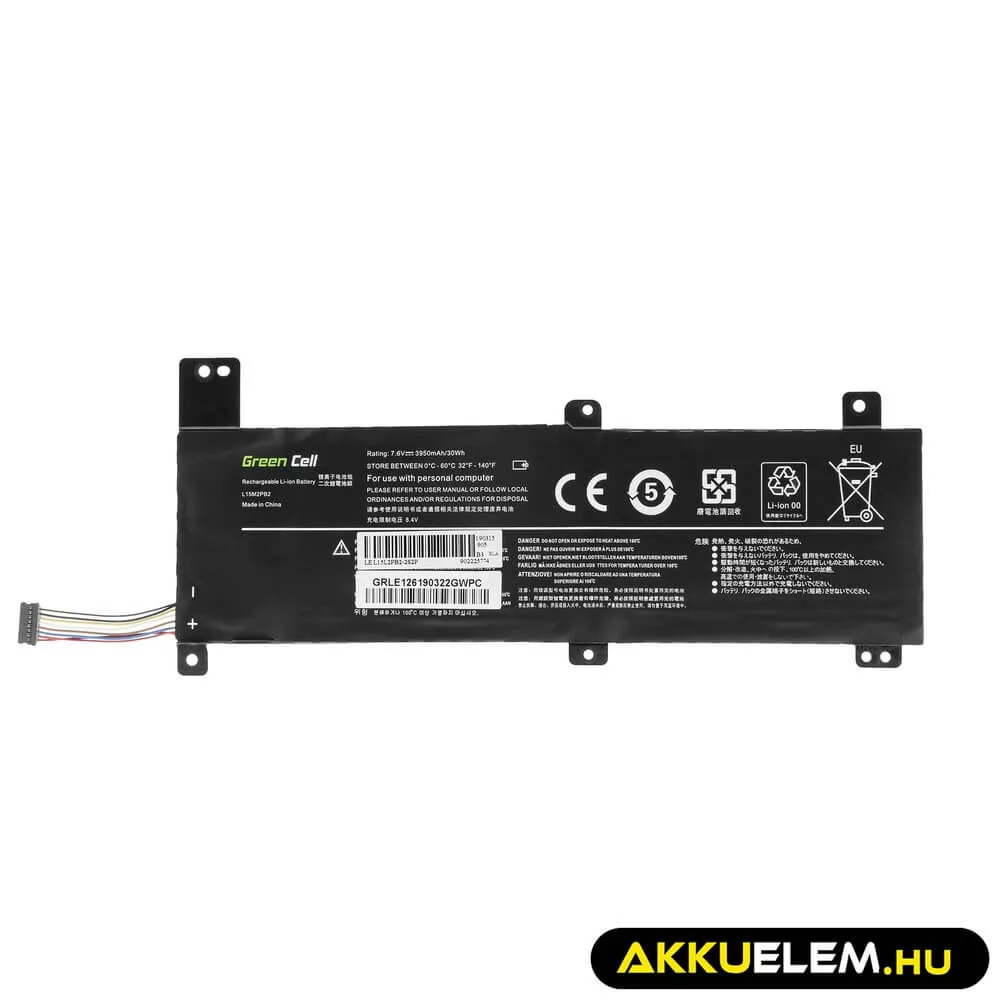 Utángyártott laptop akkumulátor L15C2PB2 L15C2PB4 L15L2PB2 L15M2PB2 Lenovo IdeaPad 310-14IAP 310-14IKB 310-14ISK