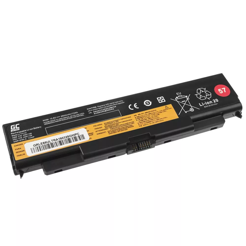 Utángyártott laptop akkumulátor ULTRA Lenovo ThinkPad T440p T540p W540 W541 L440 L540