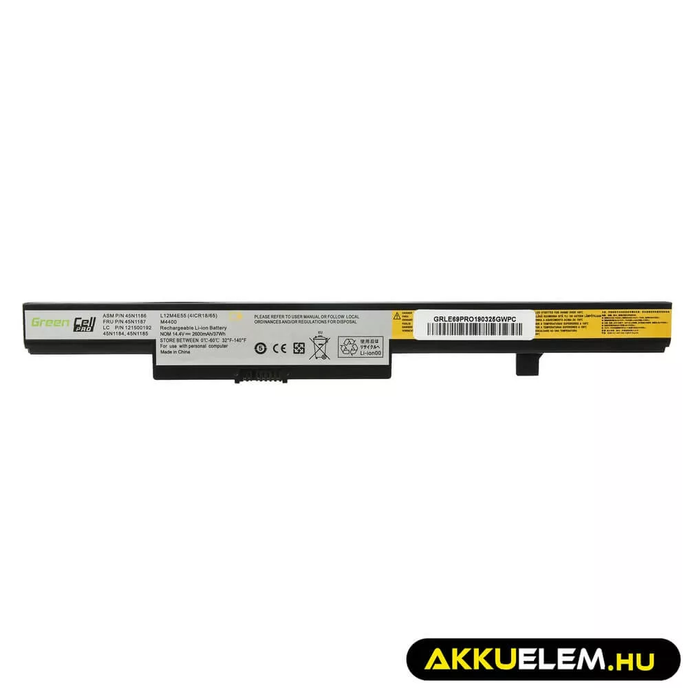 Utángyártott laptop akkumulátor PRO L13L4A01 L13M4A01 L13S4A01 Lenovo B50 B50-30 B50-45 B50-70 B50-80 B51-80 E50-80