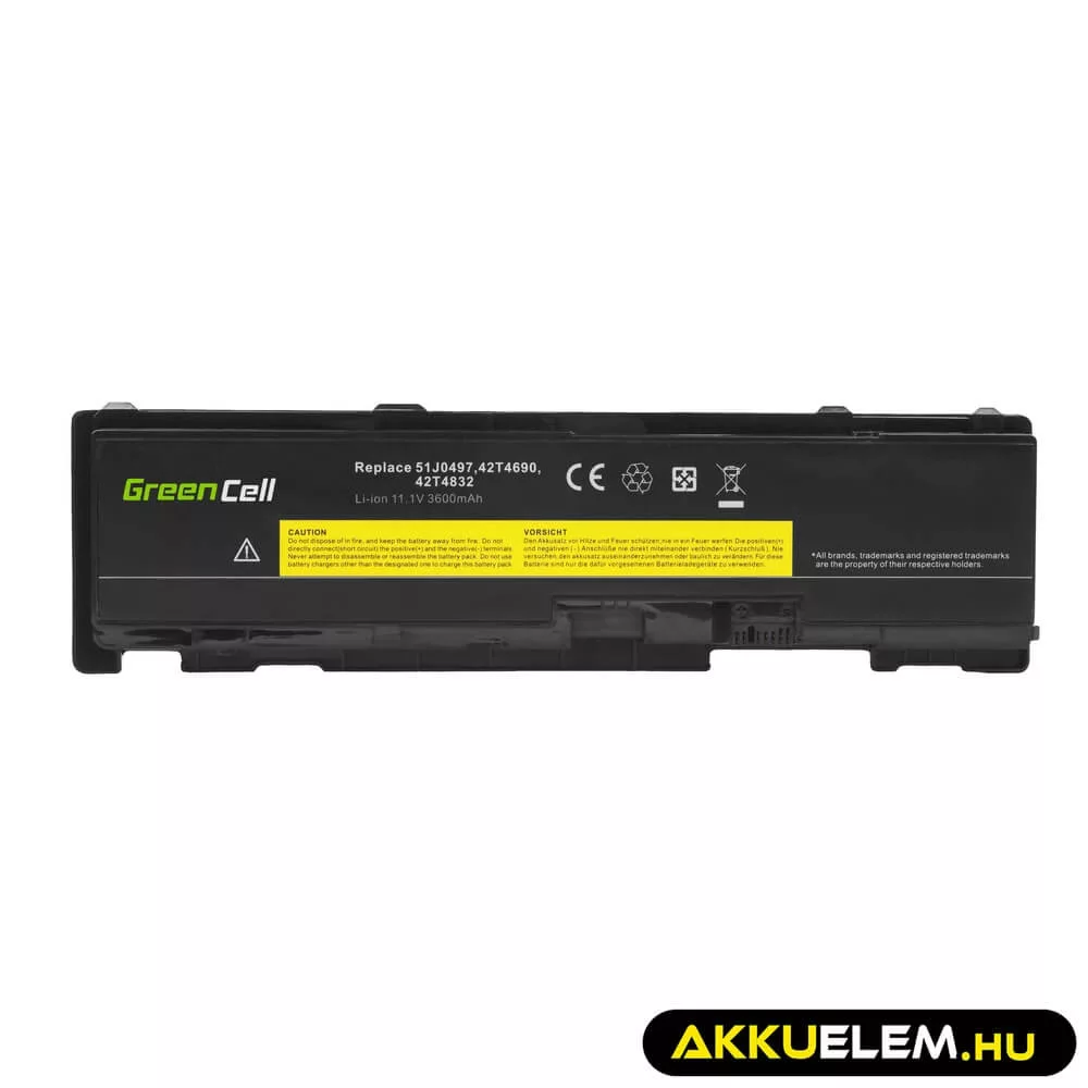 Utángyártott laptop akkumulátor Lenovo ThinkPad T400s T410s T410si