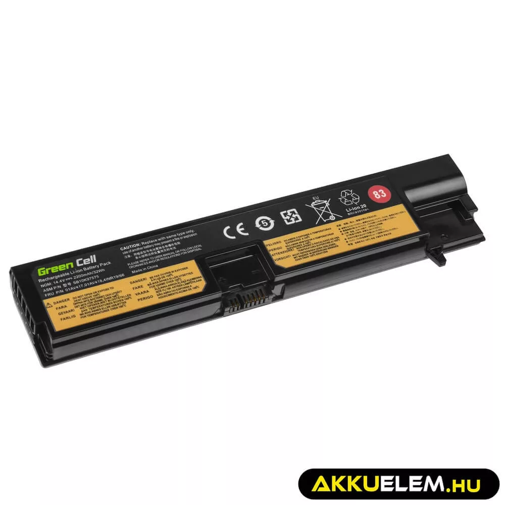 Utángyártott laptop akkumulátor Lenovo ThinkPad E570 E570c E575
