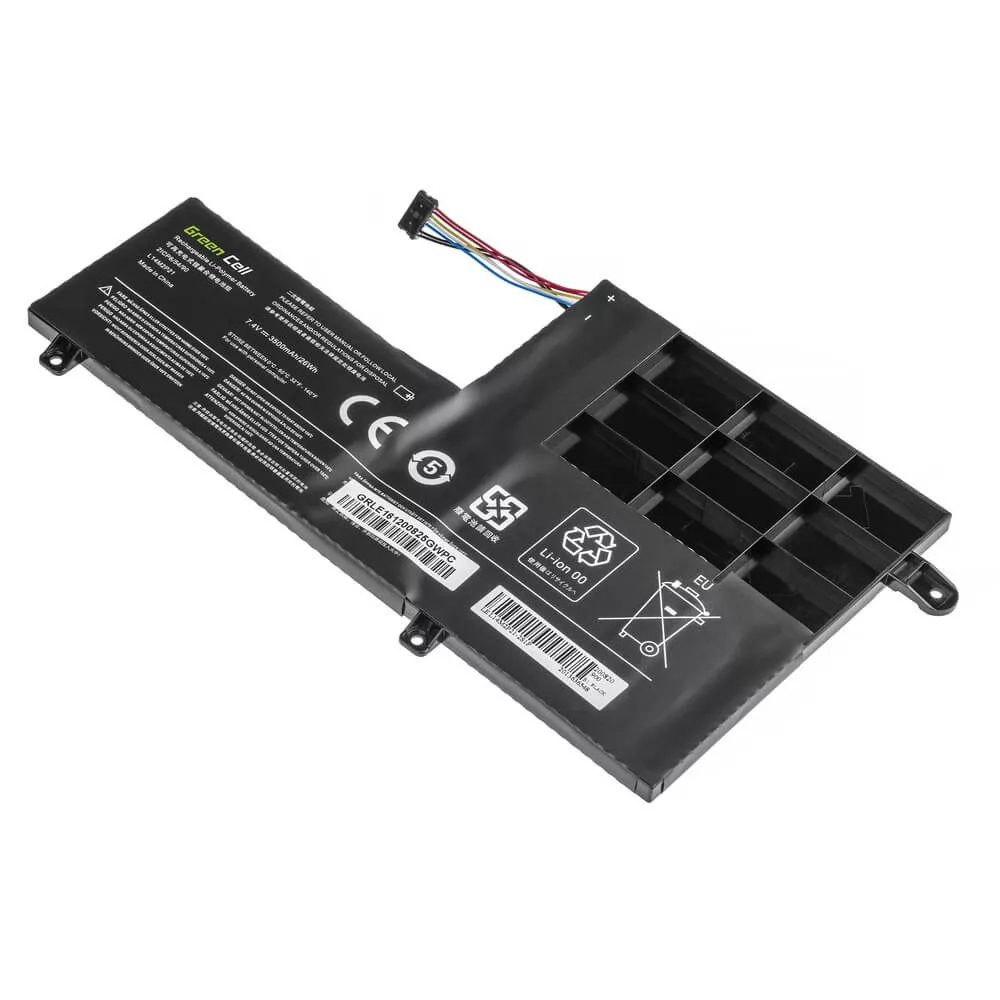   Utángyártott laptop akkumulátor L14L2P21 L14M2P21 Lenovo Yoga 500-14 500-14IBD 500-14ISK 500-15 500-15IBD 500-15ISK