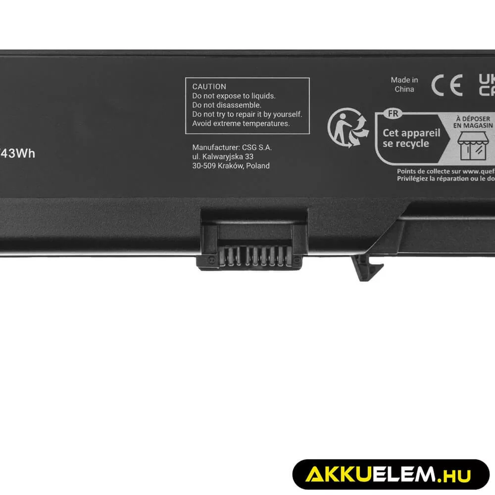 Utángyártott Laptop laptop akkumulátor 42T4235 42T4795 Lenovo ThinkPad L510 L512 L520 SL410 SL510 T410 T410i T420 T420i T510 T520 W510 W520
