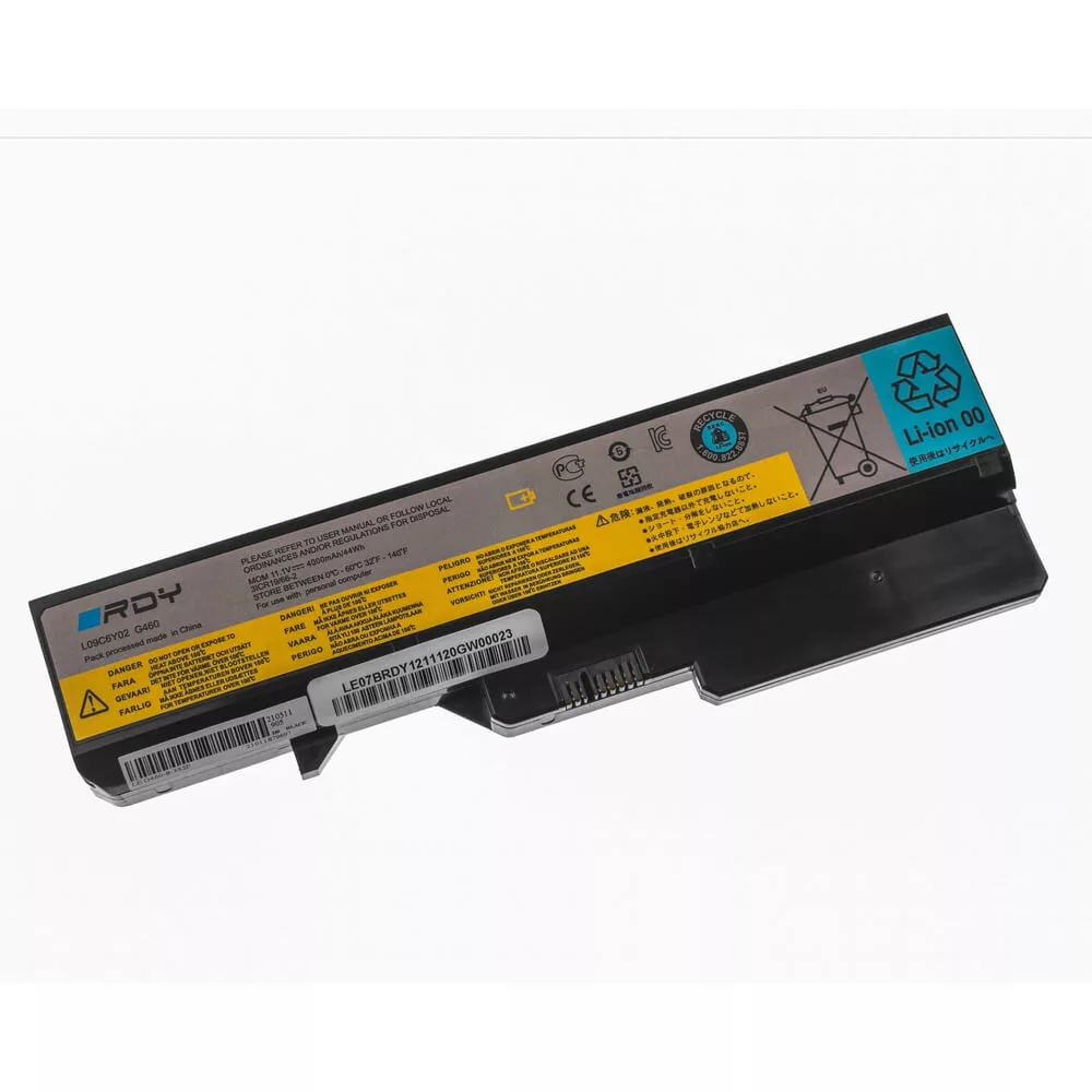 Utángyártott laptop akkumulátor L09L6Y02 L09S6Y02 Lenovo B570 B575 B575e G560 G565 G575 G570 G770 G780