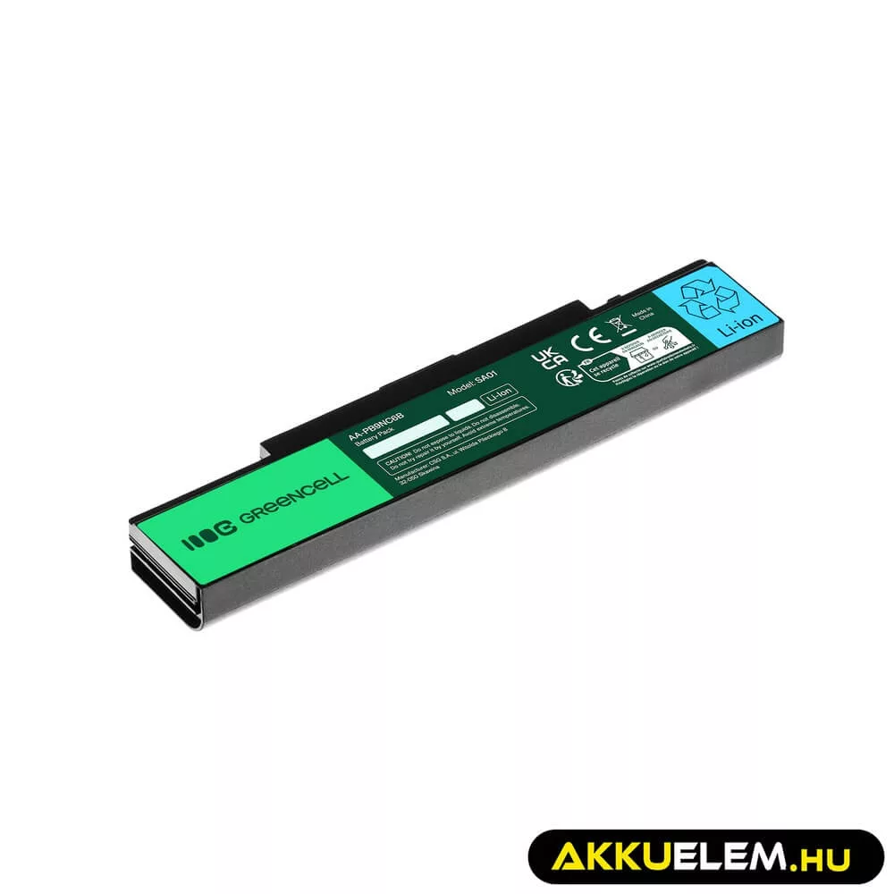 Utángyártott laptop akkumulátor AA-PB9NC6B AA-PB9NS6B Samsung R519 R522 R525 R530 R540 R580 R620 R780 RV510 RV511 NP300E5A NP350V5C