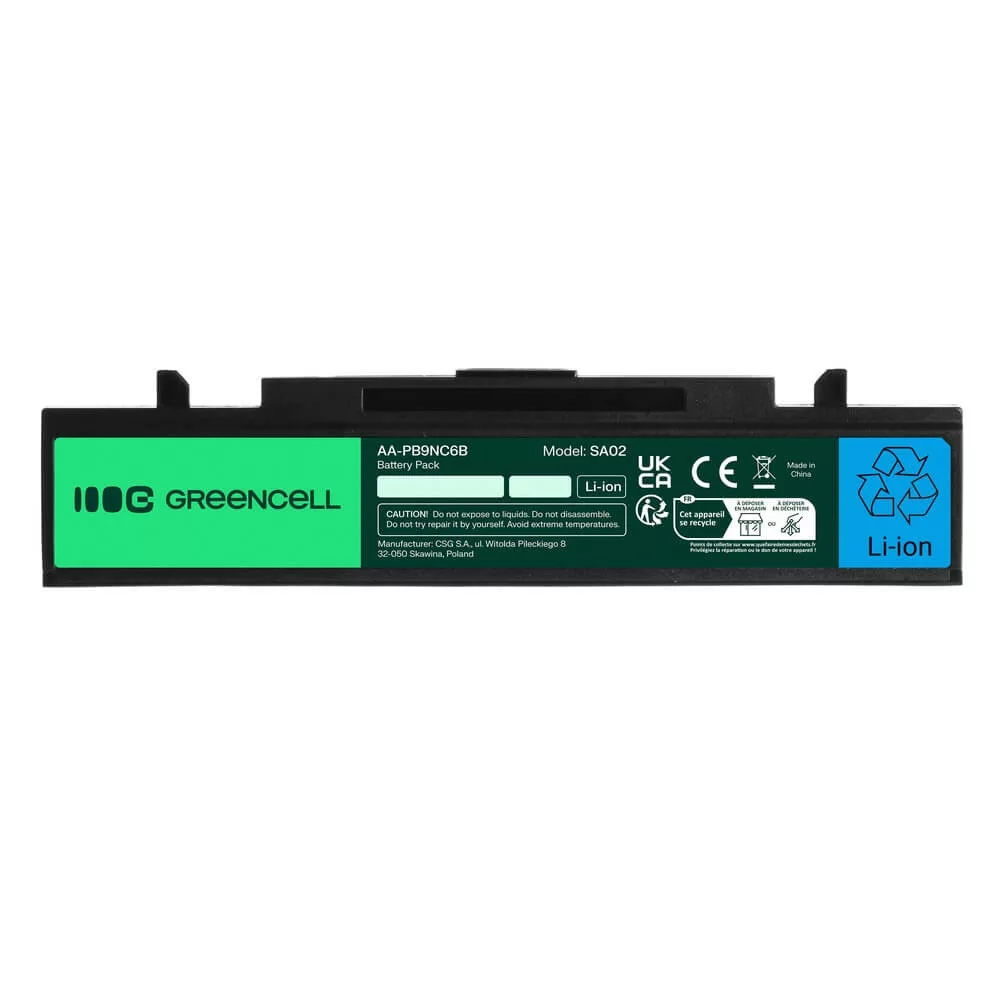   Utángyártott laptop akkumulátor AA-PB9NC6B AA-PB9NS6B Samsung R519 R522 R525 R530 R540 R580 R620 R780 RV510 RV511 NP300E5A