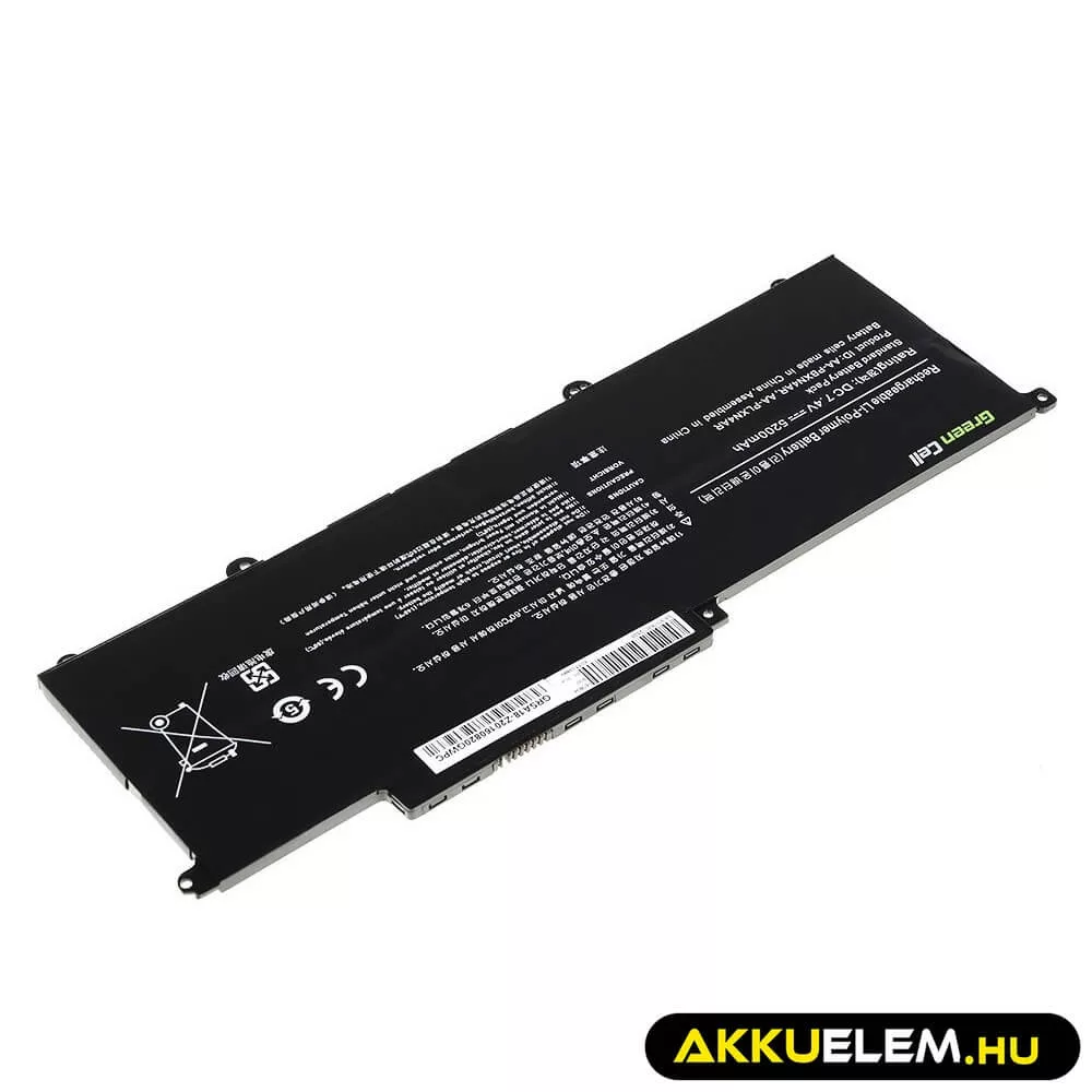 Utángyártott laptop akkumulátor AA-PBXN4AR AA-PLXN4AR Samsung NP900X3B NP900X3C NP900X3D