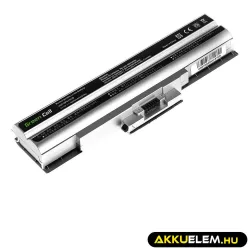   Utángyártott laptop akkumulátor VGP-BPS13 VGP-BPS21A VGP-BPS21B Sony Vaio VGN-FW PCG-31311M 3C1M 81112M 81212M (Silver)