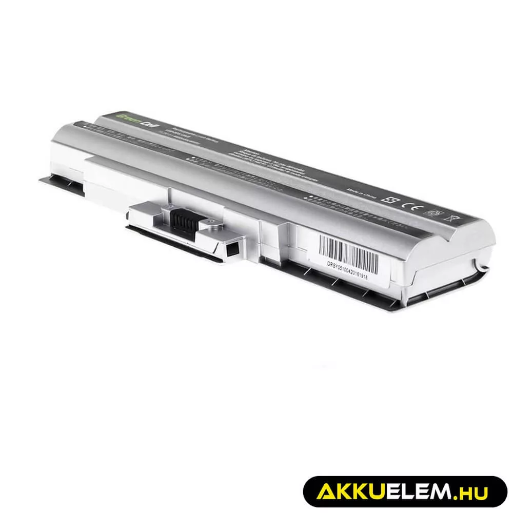 Utángyártott laptop akkumulátor VGP-BPS13 VGP-BPS21A VGP-BPS21B Sony Vaio VGN-FW PCG-31311M 3C1M 81112M 81212M (Silver)
