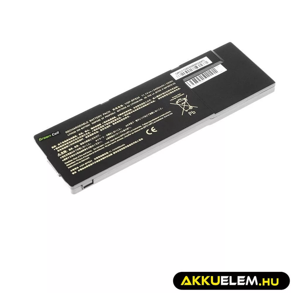 Utángyártott laptop akkumulátor VGP-BPS24 VGP-BPL24 VGP-BPSC24 Sony Vaio