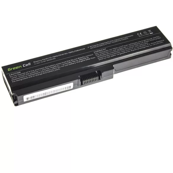 Utángyártott laptop akkumulátor PA3817U-1BRS Toshiba Satellite C650 C650D C655 C660 C660D C670 C670D L750 L750D L755 - GreenCell