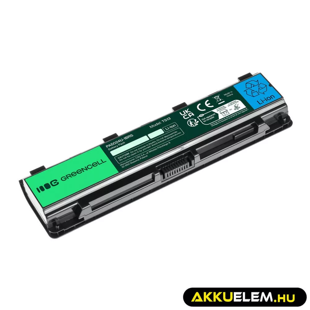Utángyártott laptop akkumulátor PA5024U-1BRS Toshiba Satellite C850 C850D C855 C870 C875 L850 L855 L870 L875