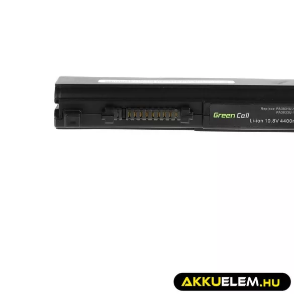 Utángyártott laptop akkumulátor PA3832U-1BRS Toshiba Portege R700 R830 R930 Satellite R630 R845 R830 Tecra R940 DynaBook R730 - GreenCell