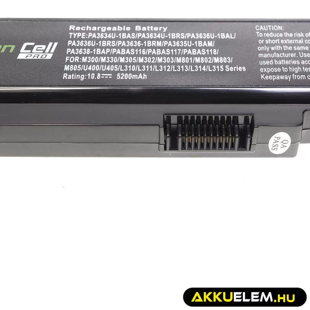 Utángyártott laptop akkumulátor PRO PA3817U-1BRS Toshiba Satellite C650 C650D C655 C660 C660D C670 C670D L750 L750D L755