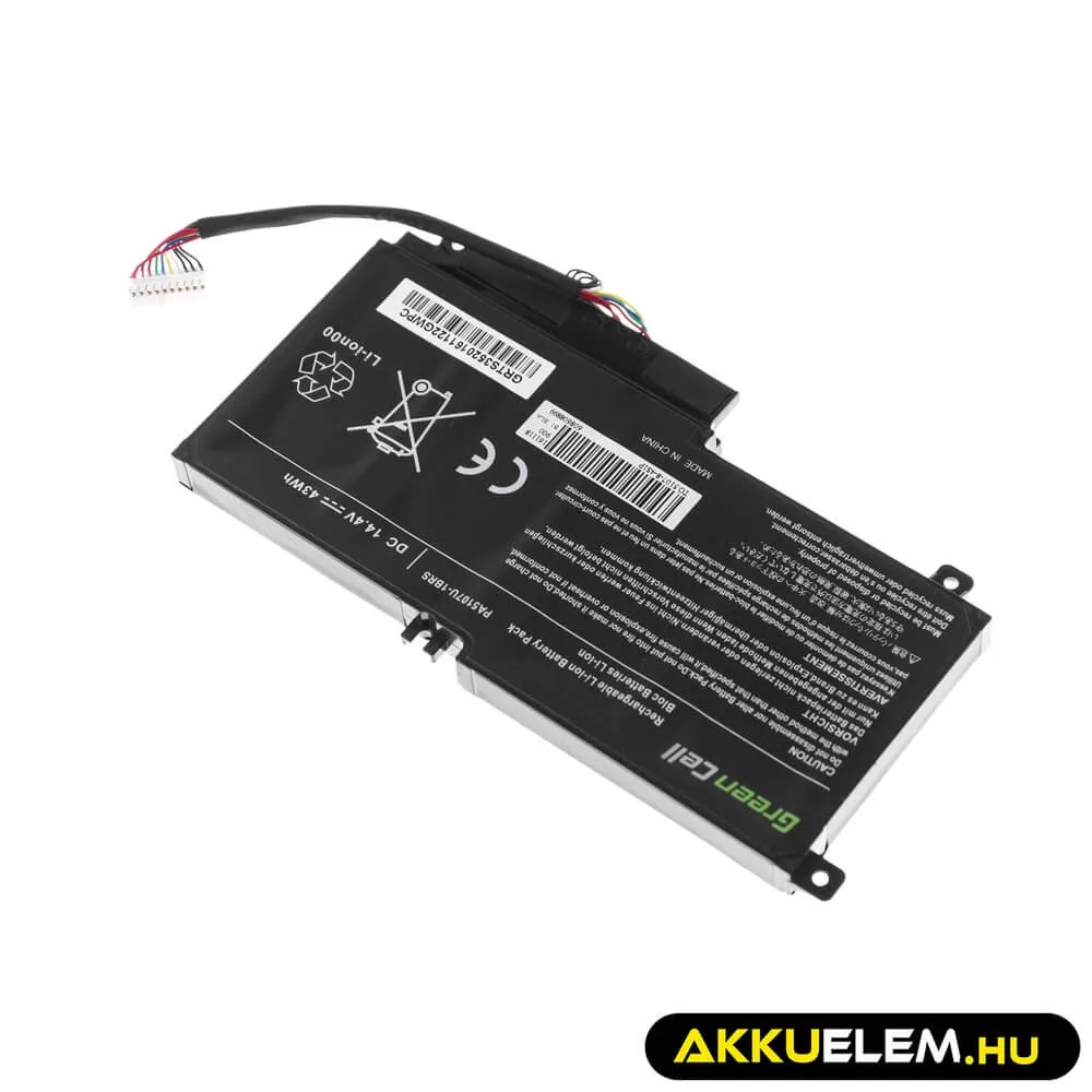 Utángyártott laptop akkumulátor PA5107U-1BRS Toshiba Satellite L50-A L50-A-19N L50-A-1EK L50-A-1F8 L50D-A P50-A L50t-A S50-A
