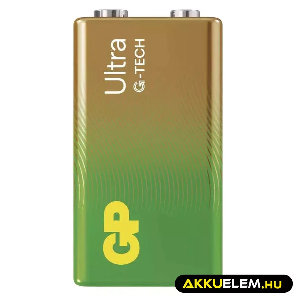 GP Ultra Alkaline 1604AU (9V, block) tartós
