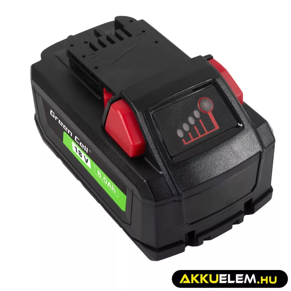 Utángyártott szerszámgép akkumulátor Milwaukee M18 18V 8Ah M18 HB8 4932471070