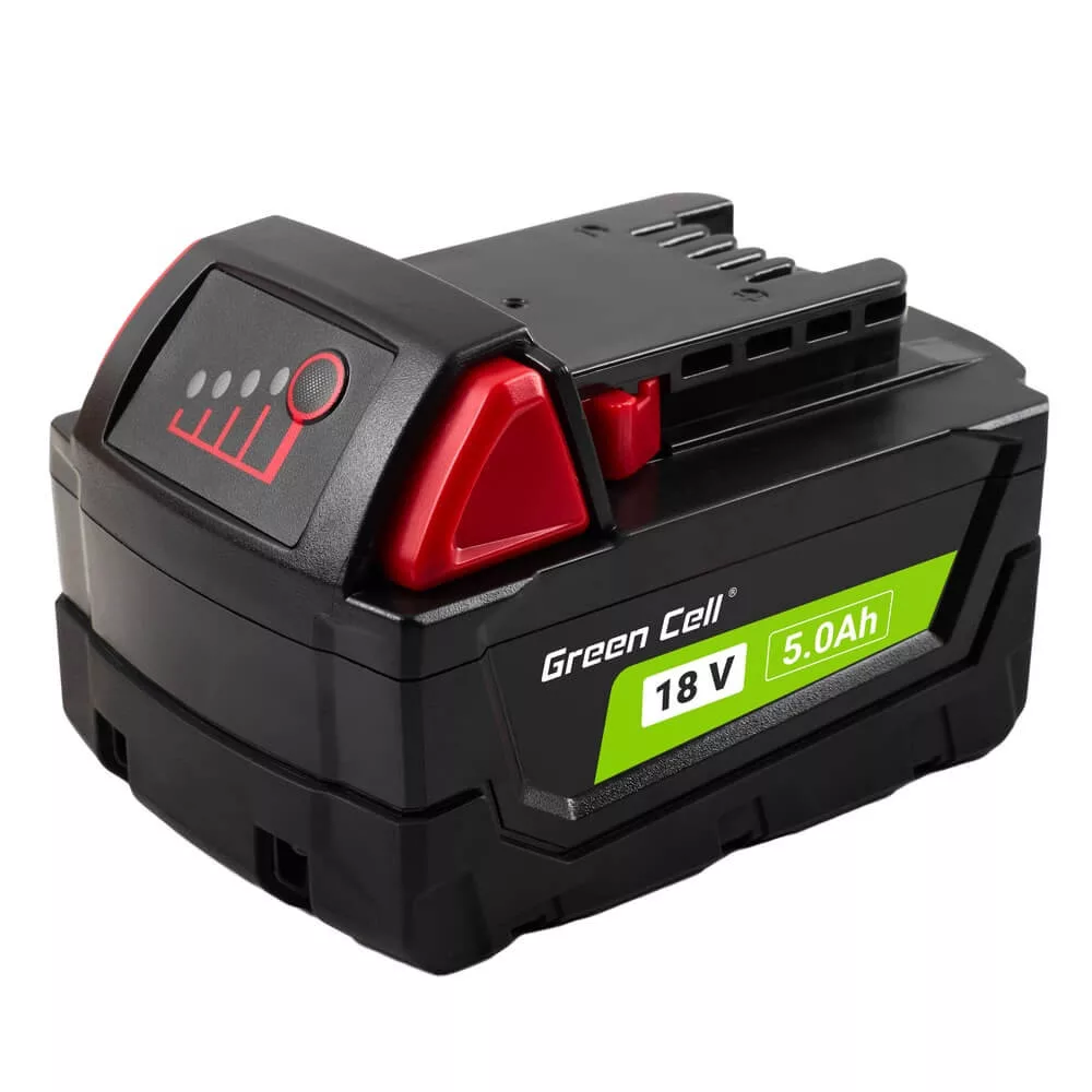 Utángyártott szerszámgép akkumulátor Milwaukee M18 18V 5Ah M18 B5 4932430483
