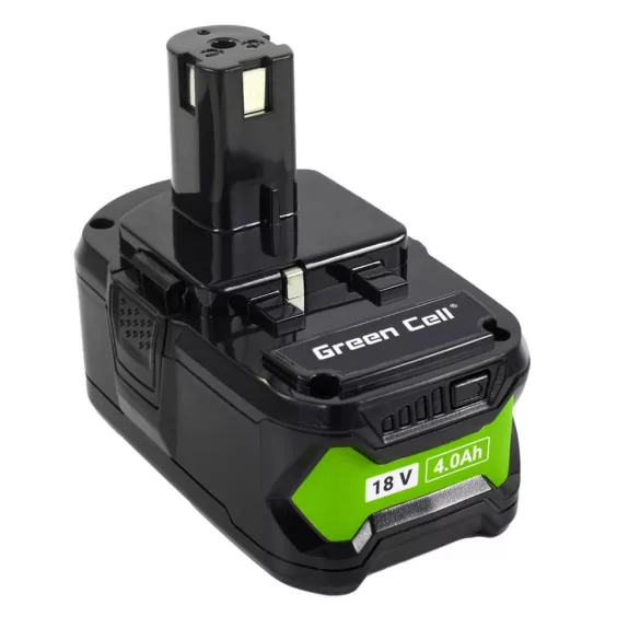 Utángyártott szerszámgép akkumulátor Ryobi ONE+ 18V 4Ah RB18L40 - GreenCell