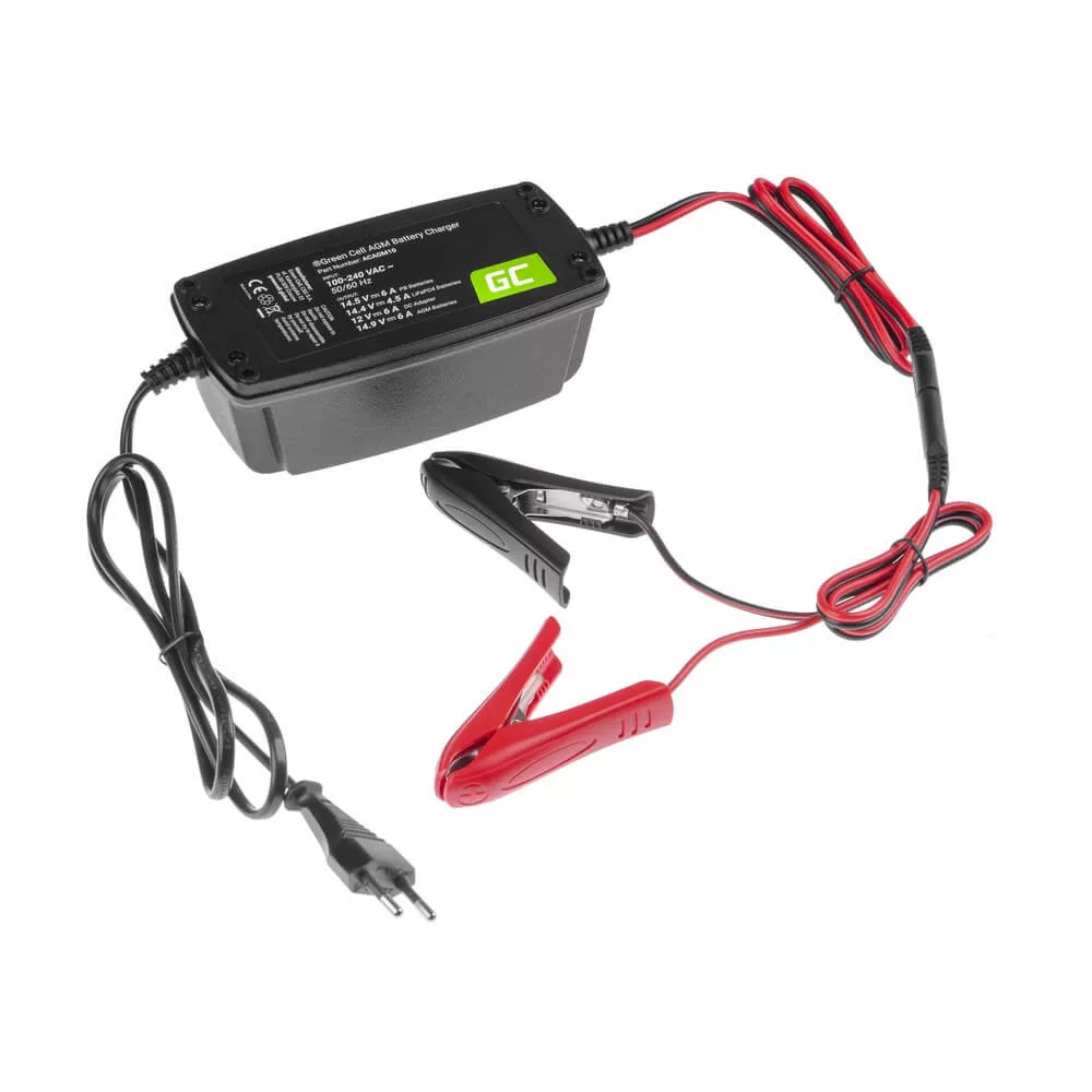   Utángyártott akkumulátor töltő AGM Gel Ólomsavas 12V (6A)