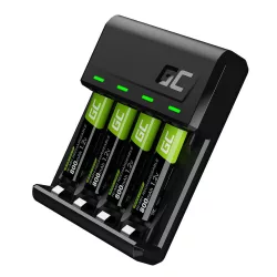 GreenCell akkumulátor töltő 4x AAA HR03 800mAh