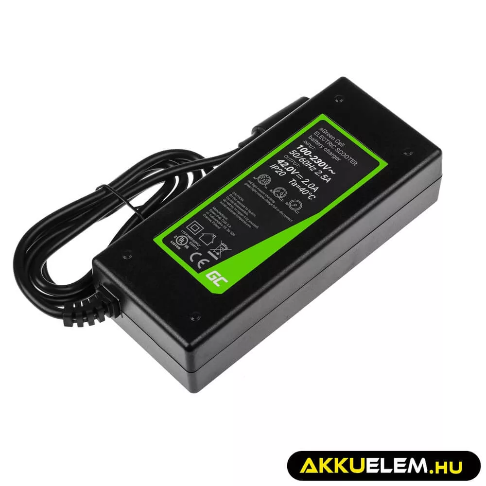 Utángyártott elektromos kerékpár akkumulátor töltő Xiaomi Mija M365 M365 Pro/Segway Ninebot ES1 ES2 ES3 ES4/Lime/Hive/Bird