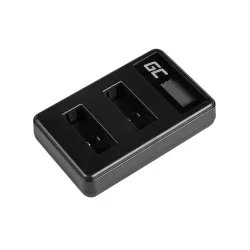   Utángyártott töltő AHBBP-501 GoPro AHDBT-501 Hero 5 Hero 6 Hero 7 HD fekete Fehér Silver Edition (4.35V 2.5W 0.6A)