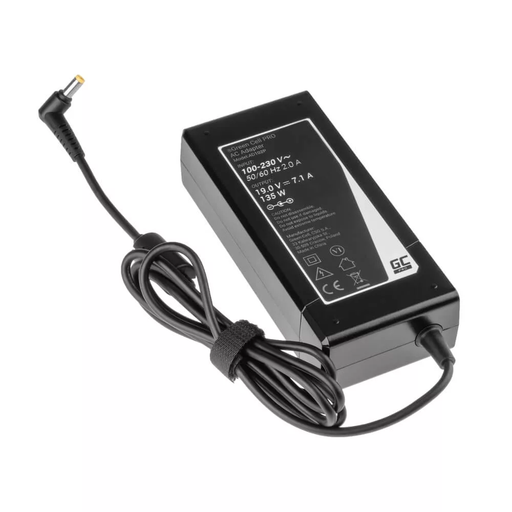 Utángyártott PRO laptop adapter töltő / AC Adapter 19V 7.1A 135W Acer Aspire Nitro V15 VN7-571G VN7-572G VN7-591G VN7-592G