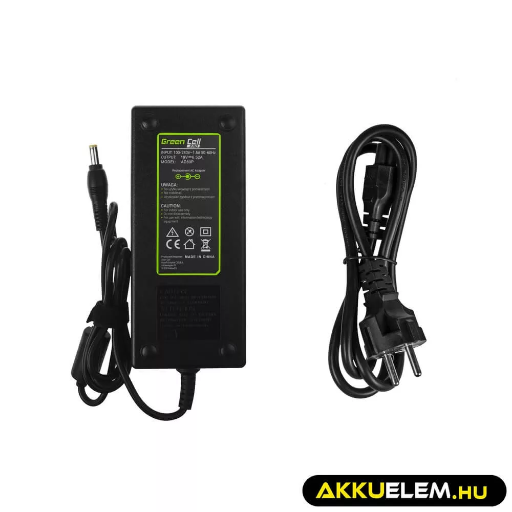 Utángyártott PRO laptop adapter töltő / AC Adapter 19V 6.32A 120W Acer Aspire 7552G 7745G 7750G V3-771G V3-772G