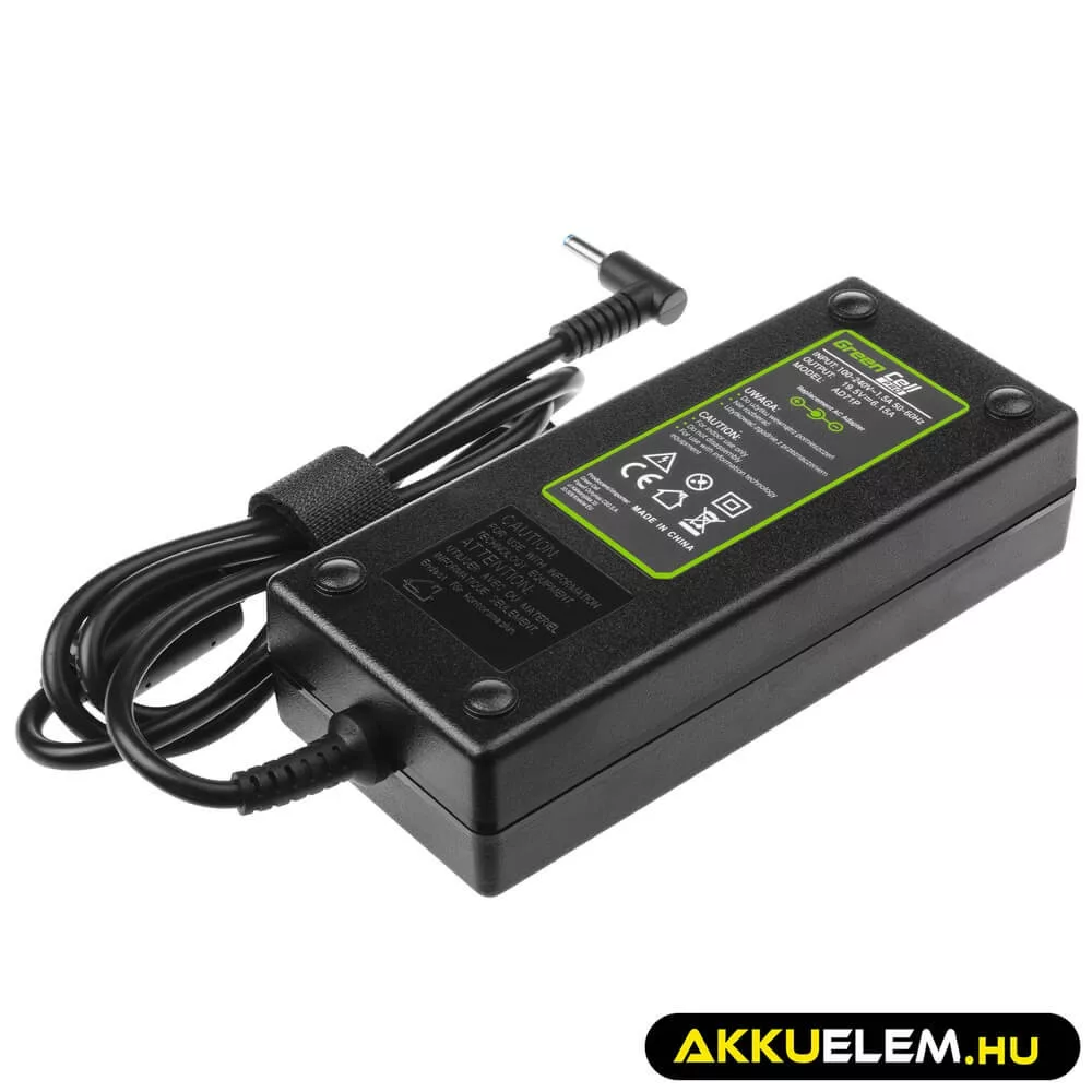 Utángyártott PRO laptop adapter töltő / AC Adapter 19.5V 6.15A 120W HP Omen 15-5000 17-W HP Envy 15-J 17-J