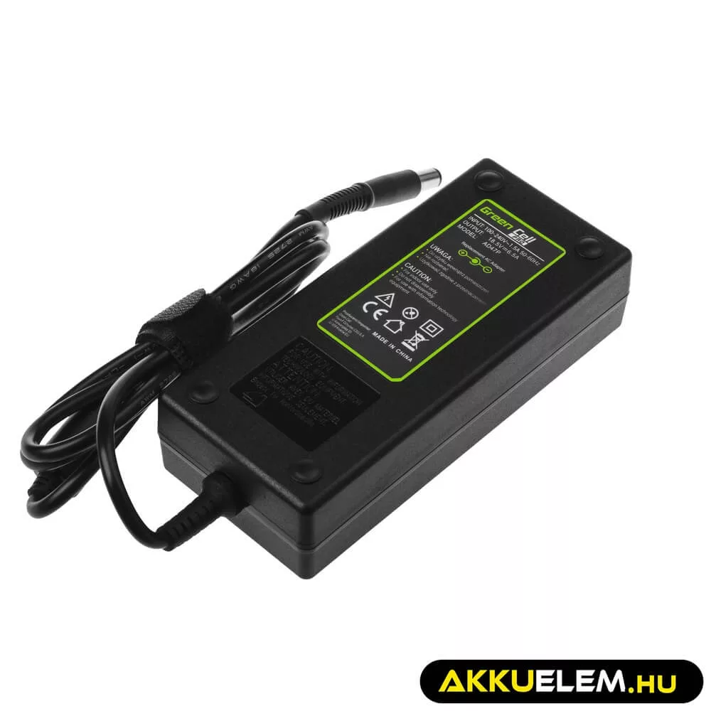 Utángyártott PRO laptop adapter töltő / AC Adapter 18.5V 6.5A 120W HP Compaq 6710b 6730b 6910p nc6400 nx7400 EliteBook 2530p 6930p 8530p