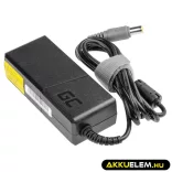 Utángyártott PRO laptop adapter töltő / AC Adapter 20V 3.25A 65W Lenovo B580 B590 ThinkPad T400 T410 T420 T430 T430s T60 T61 X201 X220 X230 - GreenCell