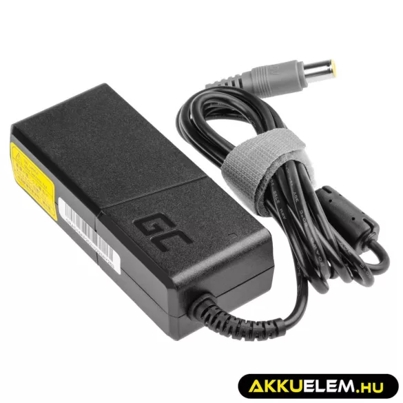 Utángyártott PRO laptop adapter töltő / AC Adapter 20V 3.25A 65W Lenovo B580 B590 ThinkPad T400 T410 T420 T430 T430s T60 T61 X201 X220 X230 - GreenCell