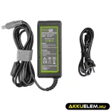 Utángyártott PRO laptop adapter töltő / AC Adapter 20V 3.25A 65W Lenovo B580 B590 ThinkPad T400 T410 T420 T430 T430s T60 T61 X201 X220 X230 - GreenCell
