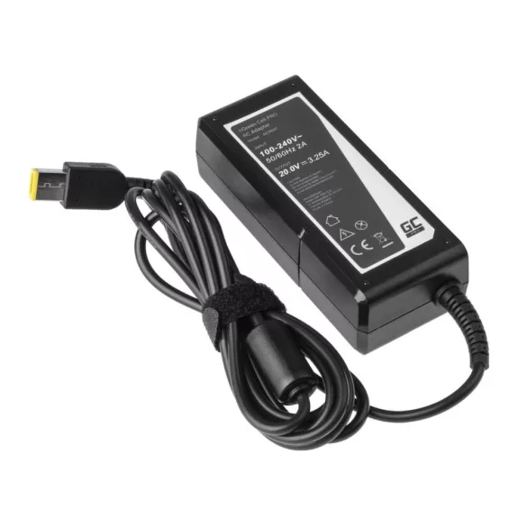 Utángyártott PRO laptop adapter töltő / AC Adapter 20V 3.25A 65W Lenovo B50-80 G50 G50-30 V130-15IKB V310-15IKB IdeaPad S500 ThinkPad S540 - GreenCell
