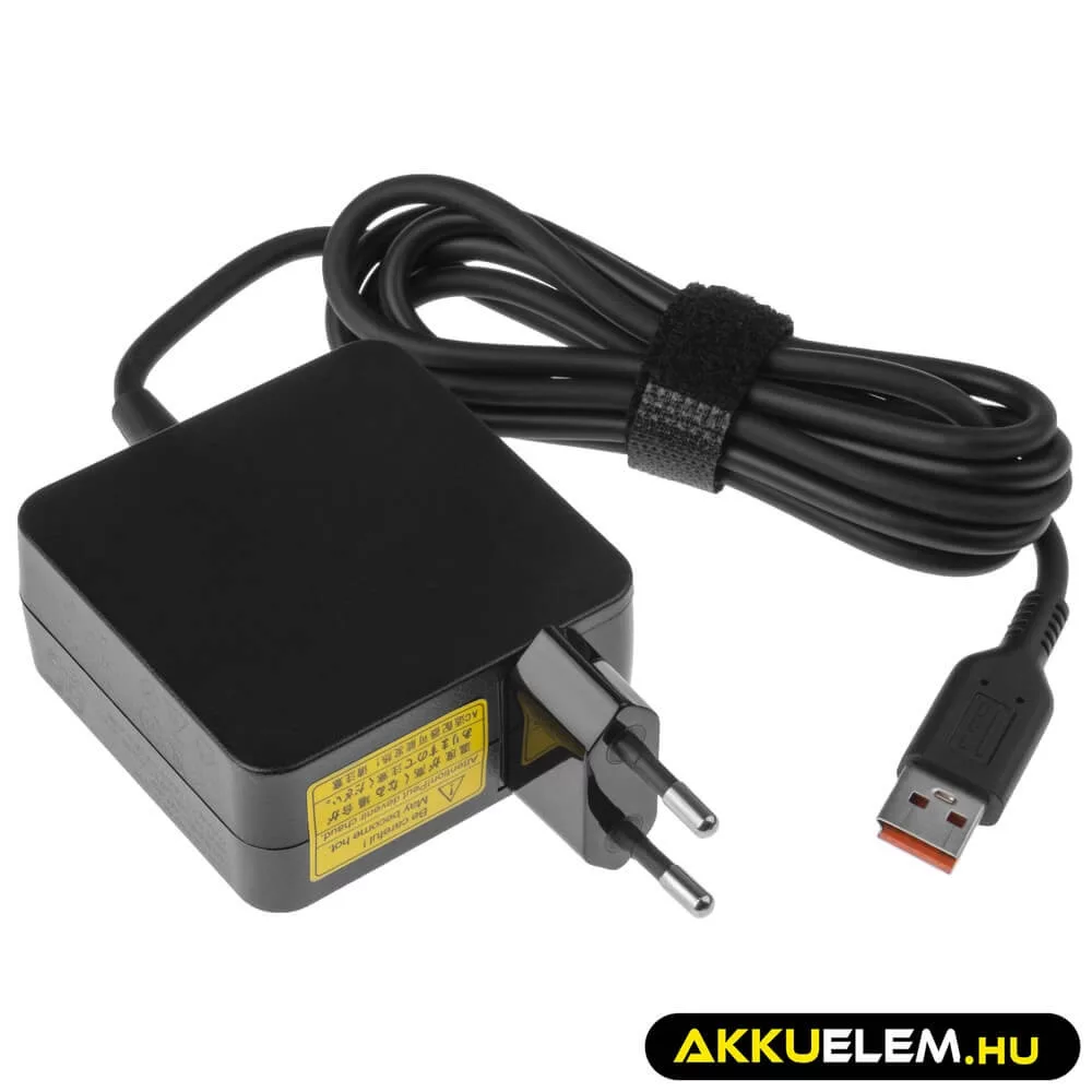 Utángyártott PRO laptop adapter töltő 20V 3.25A 65W Lenovo Yoga 4 Pro 700-14ISK 900-13ISK 900-13ISK2