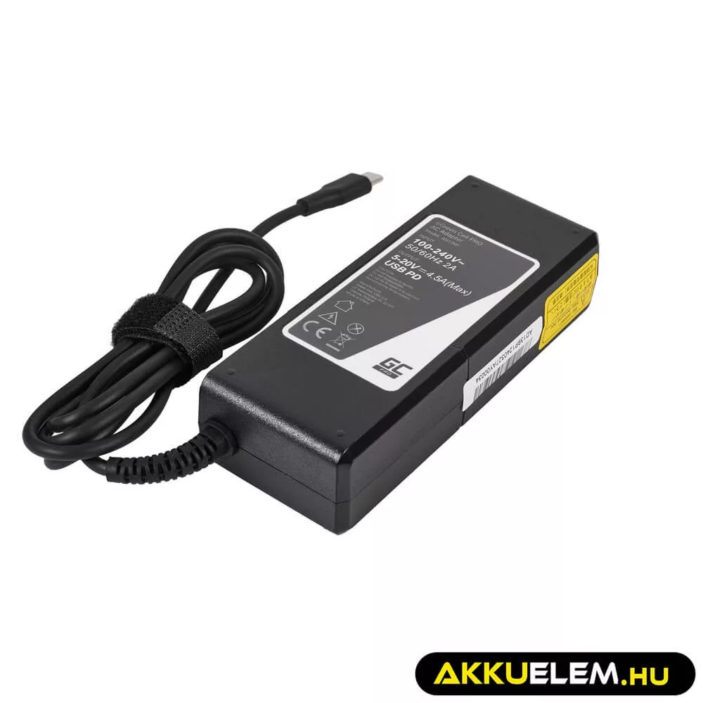 Utángyártott töltő / AC Adapter PRO 20V 3.25A 65W Lenovo Yoga 4 Pro 700-14ISK 900-13ISK 900-13ISK2