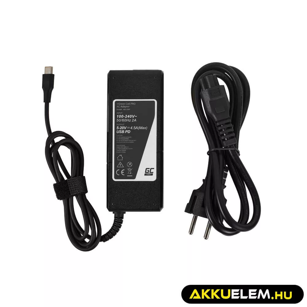 Utángyártott töltő / AC Adapter PRO 20V 3.25A 65W Lenovo Yoga 4 Pro 700-14ISK 900-13ISK 900-13ISK2