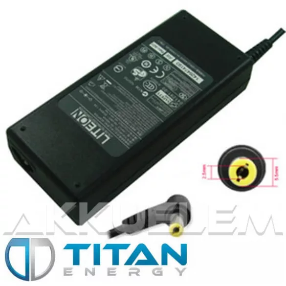 Asus 19V 3.42A 65W notebook adapter utángyártott - VHBW