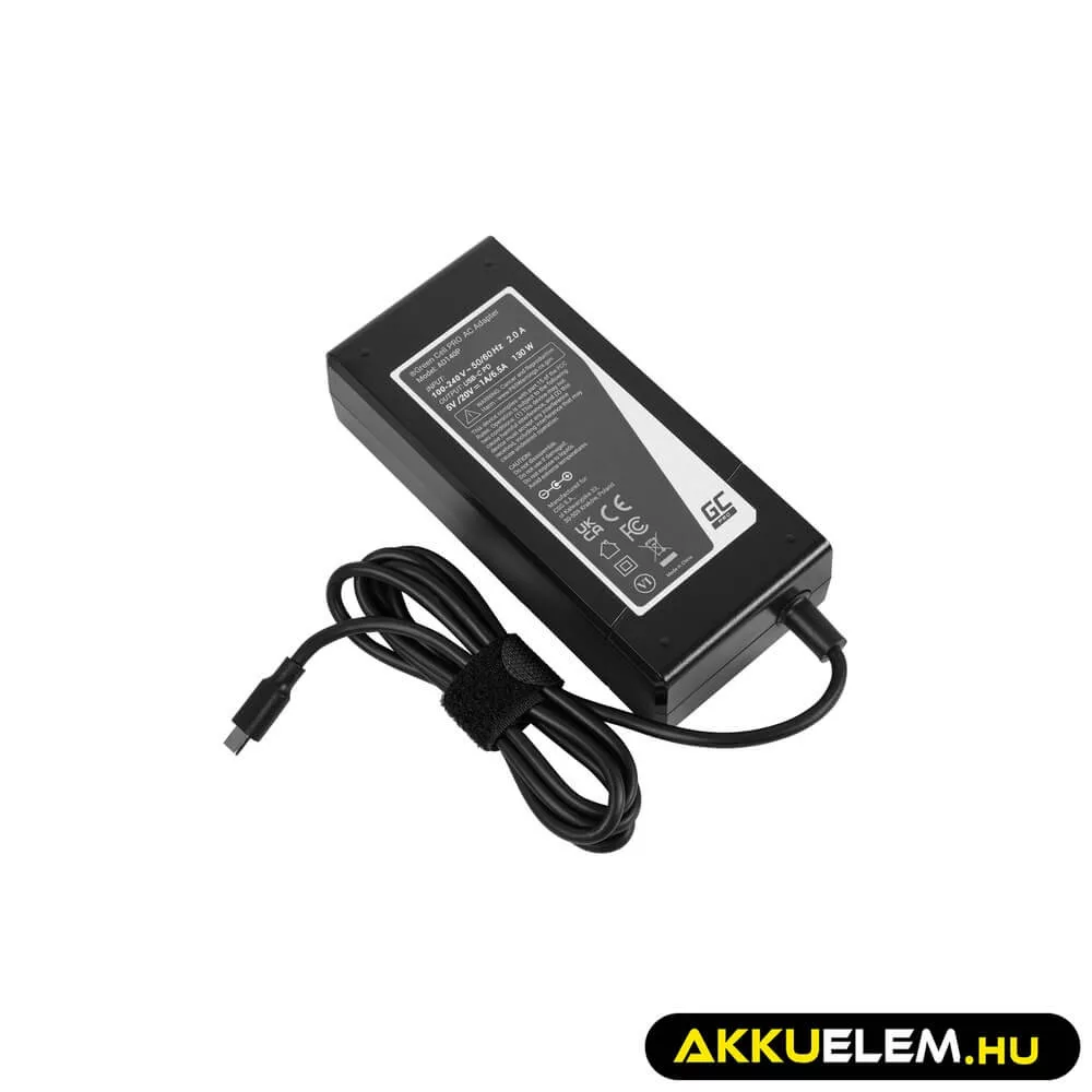 Utángyártott töltő / AC Adapter PRO 20V 3.25A 65W Lenovo Yoga 4 Pro 700-14ISK 900-13ISK 900-13ISK2