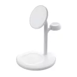 Greencell MagScape Inductive töltő St3-in-1 MagSafe iPhone Apple AirPods other wireless headphones - GreenCell
