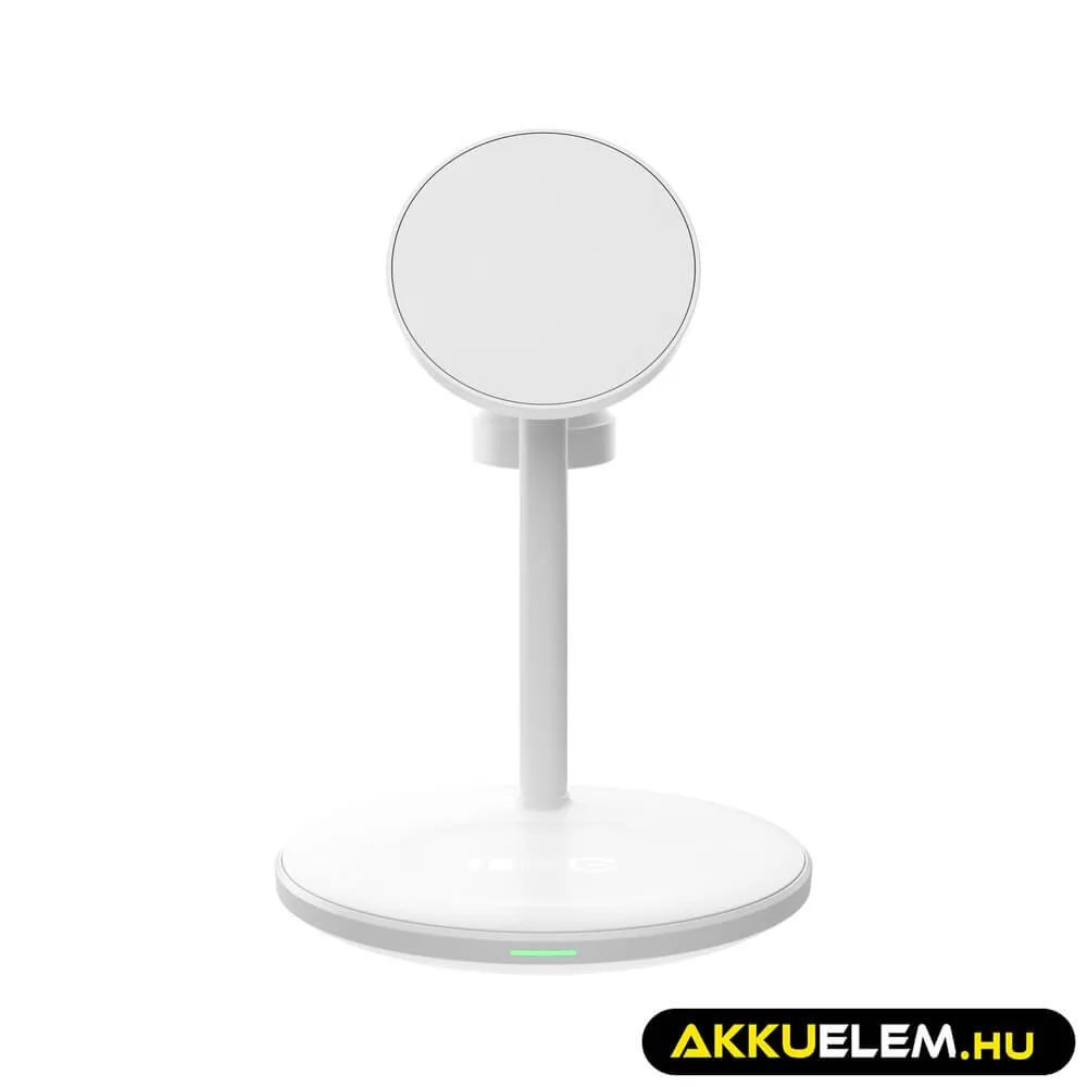 Greencell MagScape Inductive töltő St3-in-1 MagSafe iPhone Apple AirPods other wireless headphones
