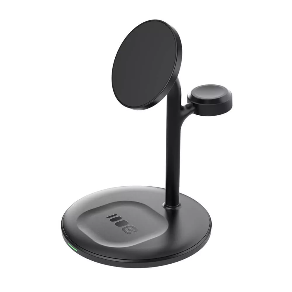 Greencell MagScape Inductive töltő St3-in-1 MagSafe iPhone Apple AirPods other wireless headphones Greencell MagScape Inductive töltő St3-in-1 MagSafe iPhone Apple AirPods other wireless headphones