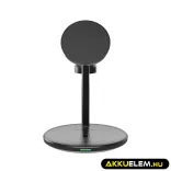 Greencell MagScape Inductive töltő St3-in-1 MagSafe iPhone Apple AirPods other wireless headphones - GreenCell