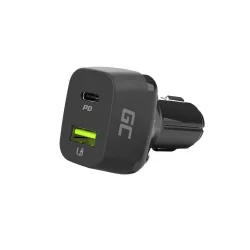   Greencell autós töltő USB-C 48W (Power Delivery 30W QC 3.0)