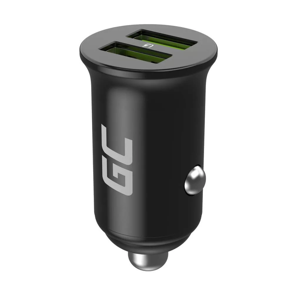 Greencell autós töltő 36W PowerRide Nano36 mit 2x USB-A Ultra Charge Greencell autós töltő 36W PowerRide Nano36 mit 2x USB-A Ultra Charge