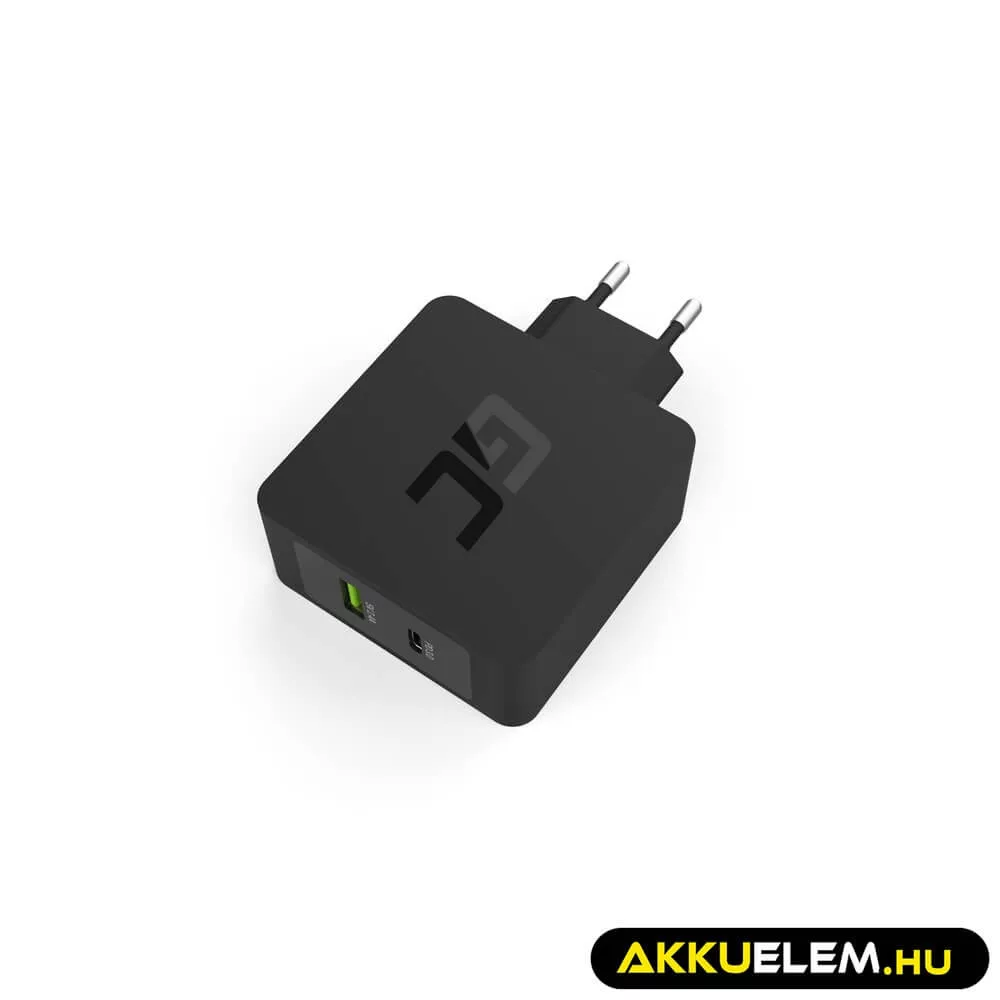 Greencell töltő USB-C 45W PD kábel USB-C extra USB port Asus ZenBook HP Spectre HP Envy x2